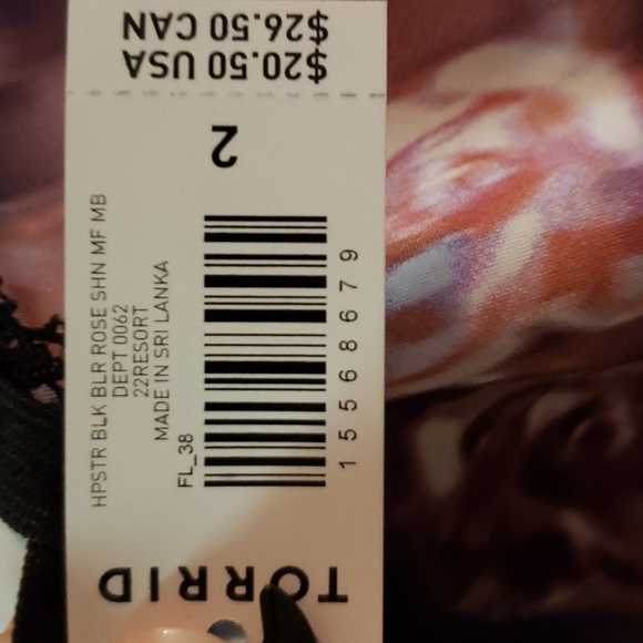 Torrid Curve Hipster Underwear size 2 Rose - Picture 4 of 4